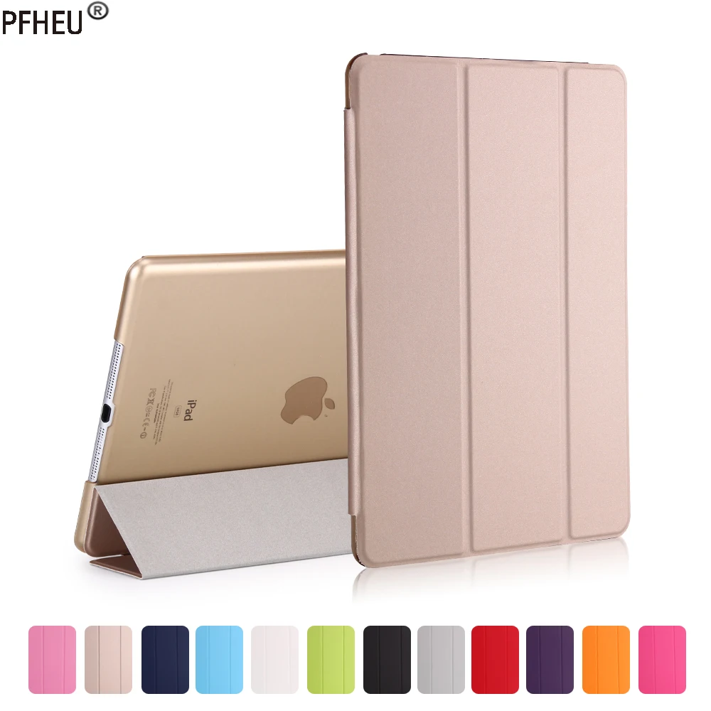 Cena Dla Apple nowy iPad 9.7 cal 2017 i 2018 do spania Wakup ultra Slim inteligentne etui ze skóry etui do iPada A1822 A1823 A1893 A1954