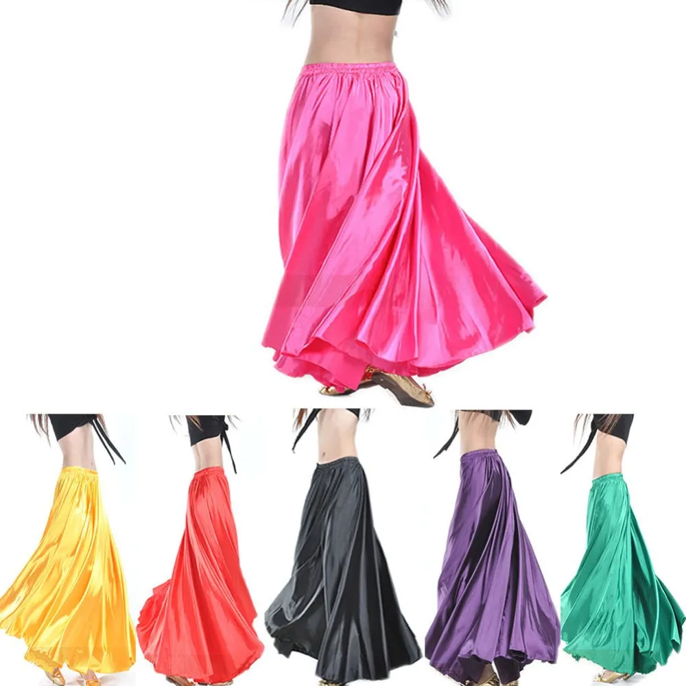 Chiffon Belly Dance Skirt for Women Cheap Belly Dancing Costume Gypsy Skirts on Salechiffon
