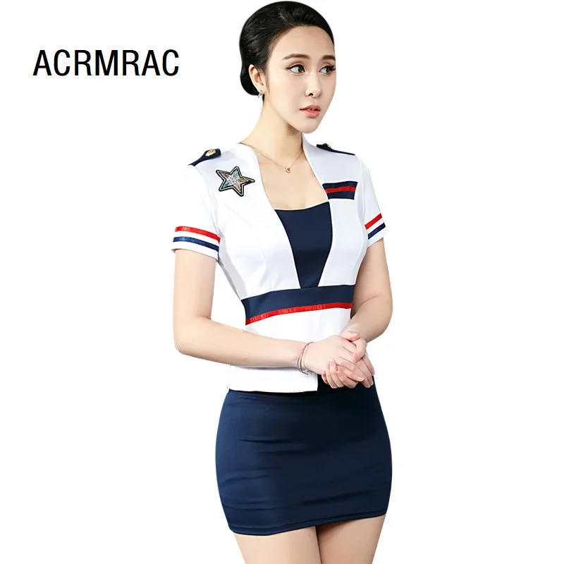 

Women Sets Slim summer splice Short sleeve short coat skirt 2-piece set Women Skirts suits Women set suits 2276
