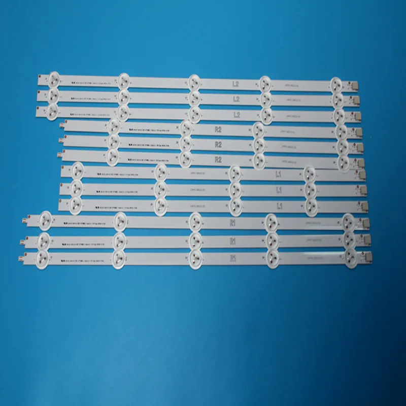

12pcs 94cm LED Backlight strip 9leds For LG 47" LCD TV 47LN519C ROW2.1 6916L-1174A 6916L-1175A 6916L-1176A 6916L-1177A R1R2 L1L2