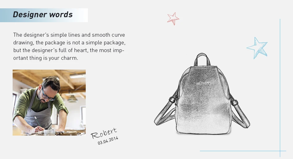 women backpack genuine leather
