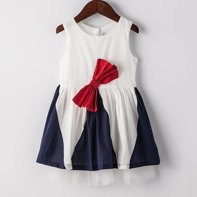 

ChildDkivy 2-8 Years Girls Summer Dress 2018 Girls Bow Dress Baby Girls Princess Dress For Party Kids Dresses For Girls