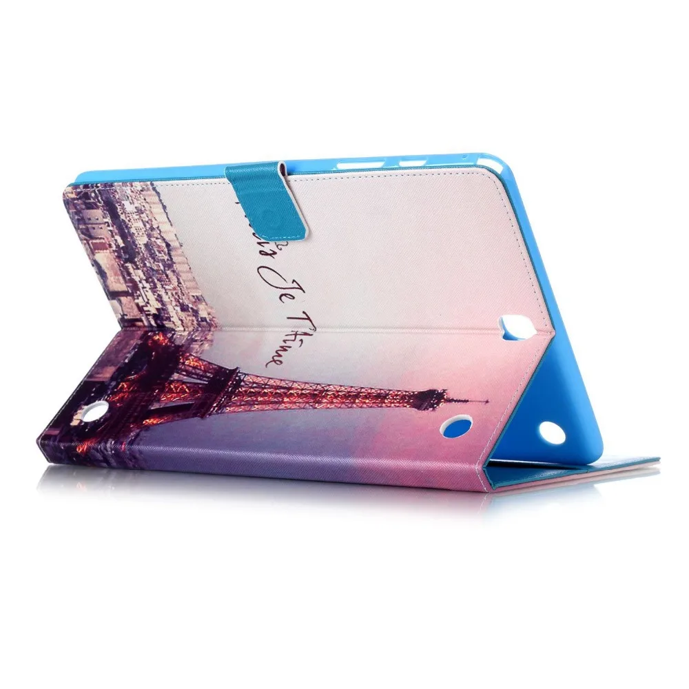 

Smart Cover Protective Shell with Card Solts For Samsung Galaxy Tab A 9.7 T550 T555 Auto Sleep/Wake Up Coque Case