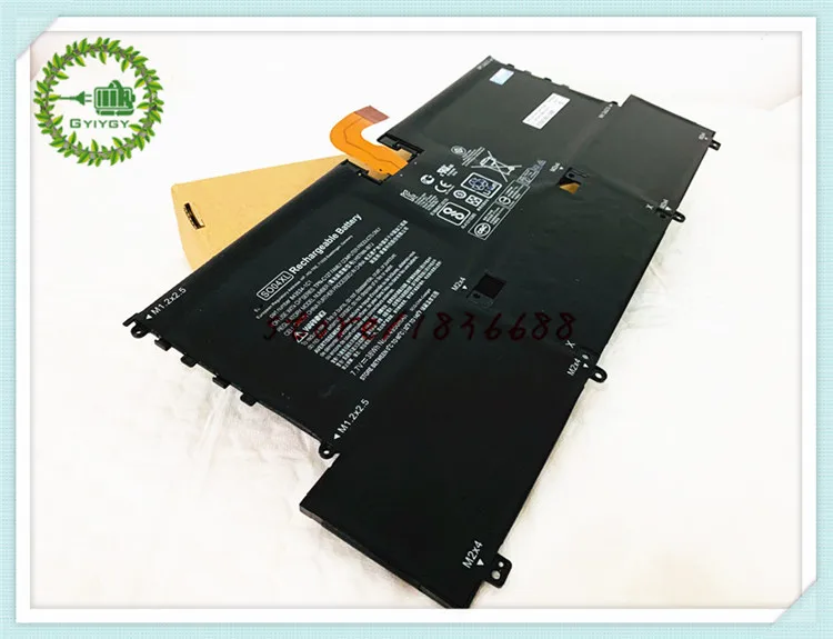 Аккумулятор GYIYGY для ноутбука HP Spectre 13 V016tu v015tu V014tu v000 7 4950 844199 в 38 Втч 855