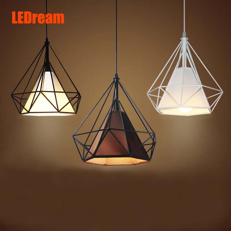 

Character art chandelier lamp, wrought iron lamp restaurant restoring , dining room table lamp three cafe bars diamond lamp