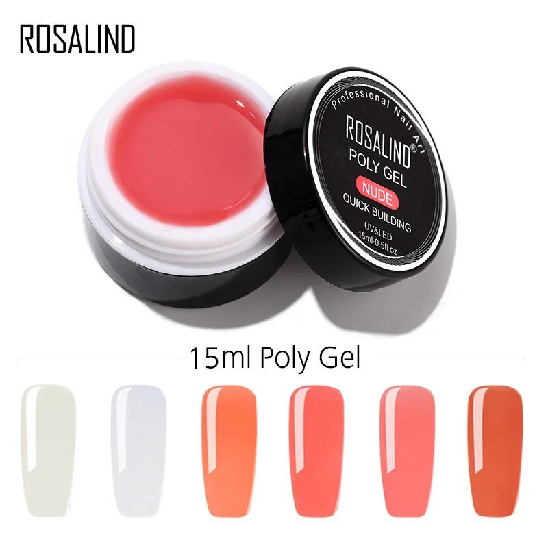 Новейшие товары Rosalind 6 цветов Камуфляжный цвет УФ лак для ногтей наращивание