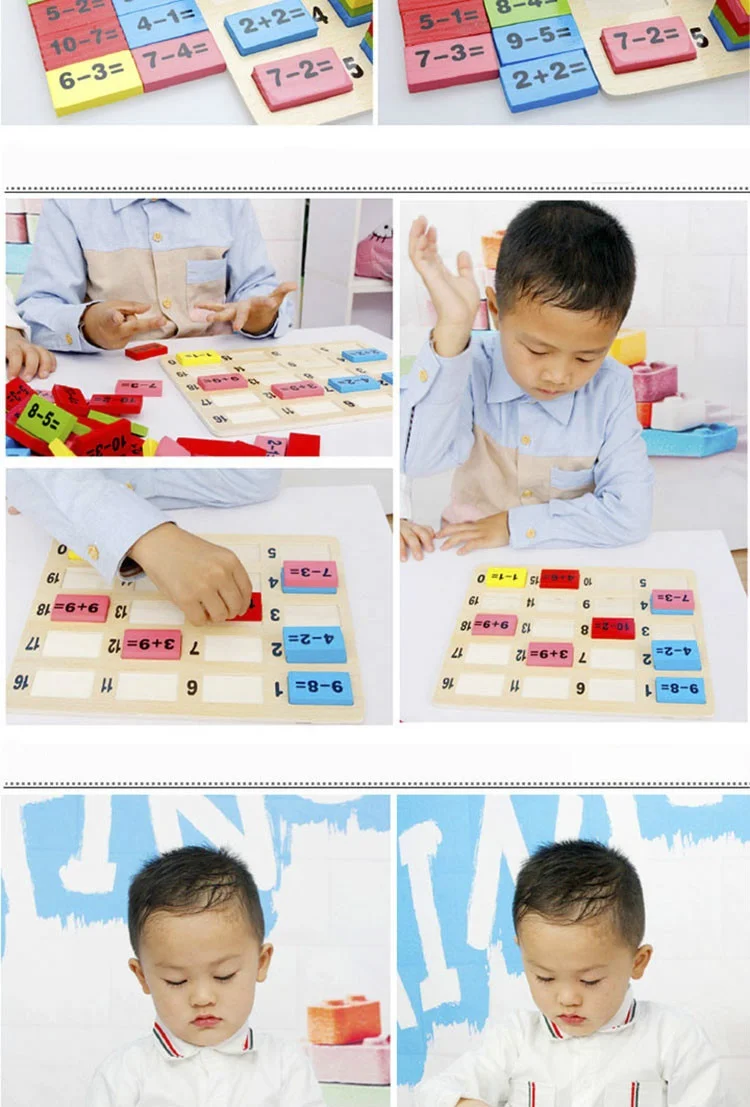 Детские деревянные часы с таблицей размножения, математические Обучающие Детские игрушки, подарок, математические игрушки для детей, Обучающие подарки на день рождения