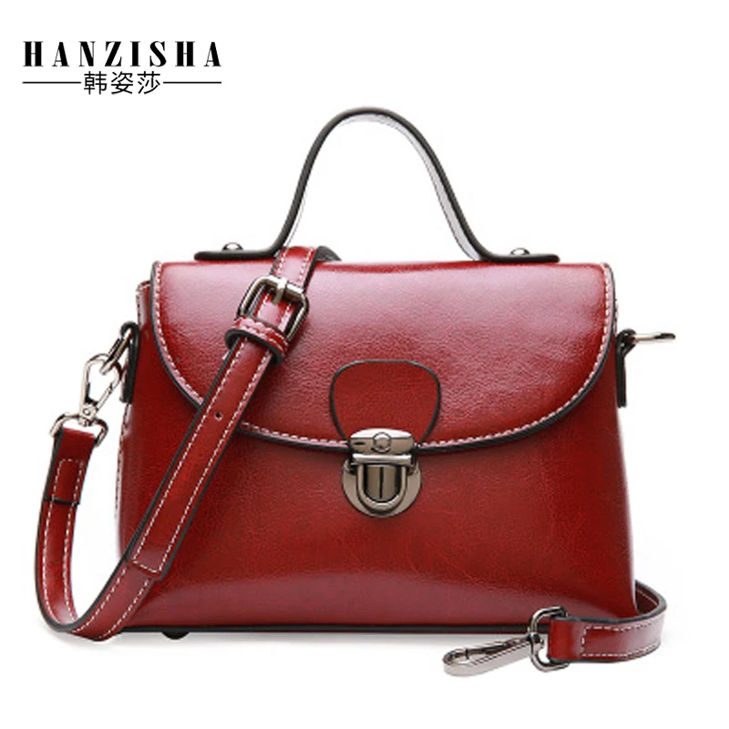

2018 Fashion Cow Leather Satchels Pattern Women Bag Solid Vitange Women Flap Bag Famous Brand Bag Women Messenger Bag sac a main