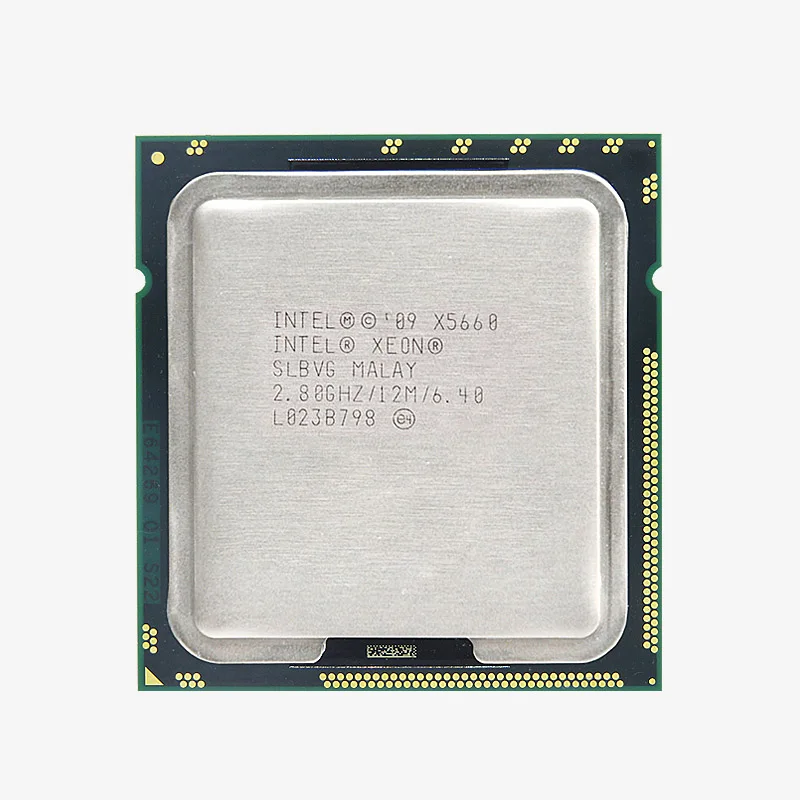 Оригинальный процессор Intel Xeon x5650 6 ядер 2 66 ГГц LGA1366 L3 кэш 12 м 95 Вт ЦП