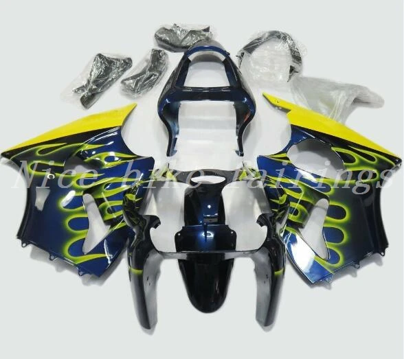

New Injection ABS Fairing kit for Kawasaki ninj ZX6R 636 ZZR600 600cc 2001 2002 2000 00 01 02 fairings set custom flame