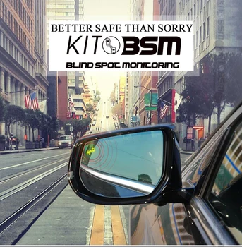 

kitbsmBSM/BSD/BLIS/BSA Anti-collision device for car microwave 24GHZ vehicle blind spot detection microwave radar