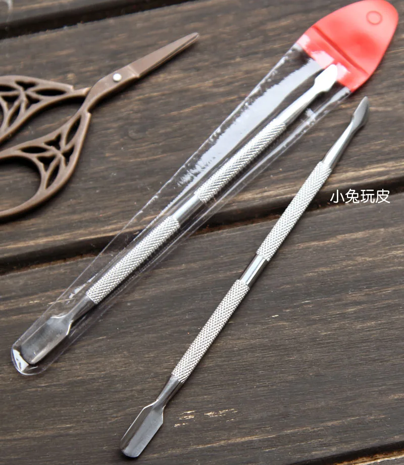 DIY manual leather leather tool on stainless steel double glue stick