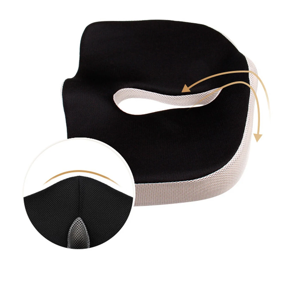 Coccyx Orthopedic Comfortable Memory Foam Chair Car Seat Cushion for