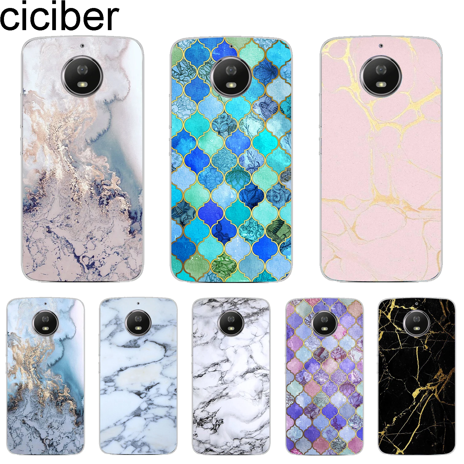 Ciciber чехол для Motorola Moto ONE C Z2 Z3 G5 G4 G5S G6 P30 E3 E4 E5 Plus Play Power X4 чехлы телефонов мягкий ТПУ