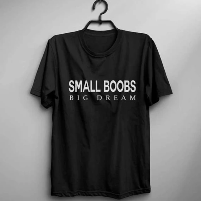 Aliexpress.com : Buy EnjoytheSpirit Small Boobs Shirt Inspirational ...