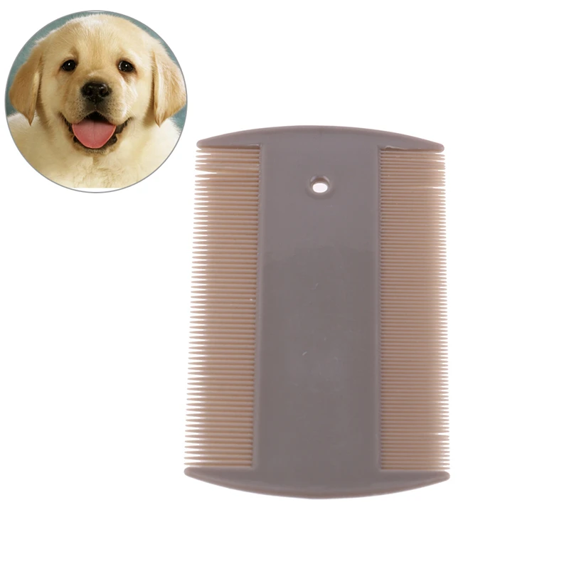 Double Sided Protable Fine Tooth Head Lice Flea Nit Hair Combs for