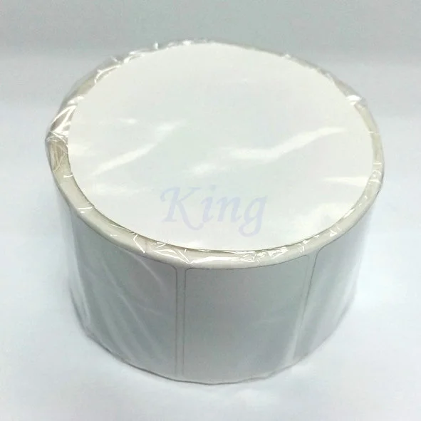 Silver PET Label Sticker 30 x 25mm Silver Sticker PET Label Waterproof Tear resistant Oilproof Barcode 800 Pieces/Roll