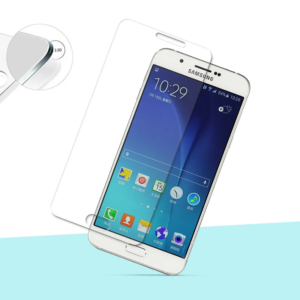 

2pcs Tempered Glass For Samsung Galaxy A8 Screen Protector 9H Ultra-thin Film for Samsung Galaxy A8 Glass Vidro Clear Protective
