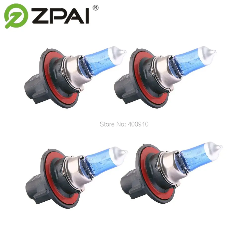 ZPAI 4x Супер белый автомобильный H13 9008 60/55 Вт галогенный светильник|lamp white light|light