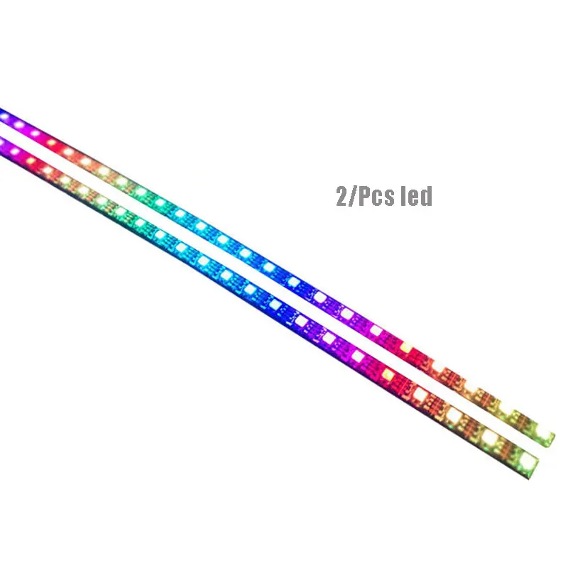 RGB Аврора Вентилятор охлаждения 120 мм 6pin контроллер/светодиодный порт RGB светодиодный кольцо для компьютера кулер для воды цвет регулируемый вентилятор радиатора - Цвет лезвия: RGB Led