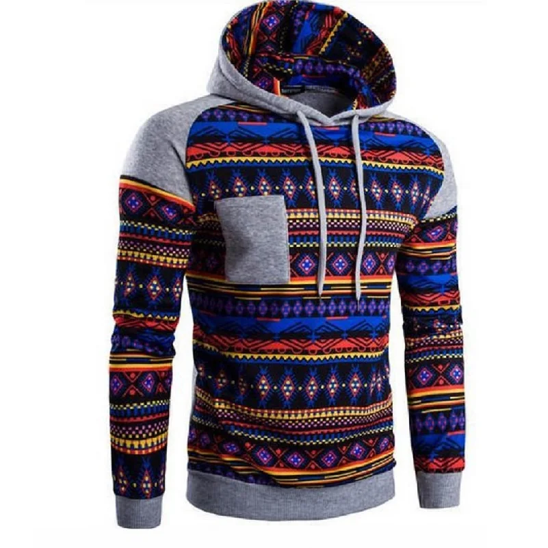 Men Halloween Autumn Winter Men's Hoodies Casual Hooded