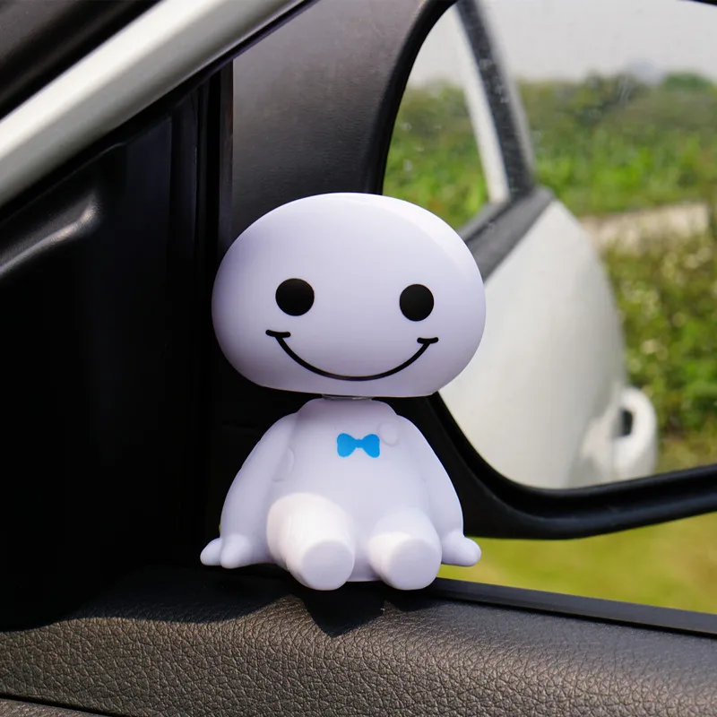 Boblehead Baymax статуэтка Автомобильные украшения милая виброголова игрушки для