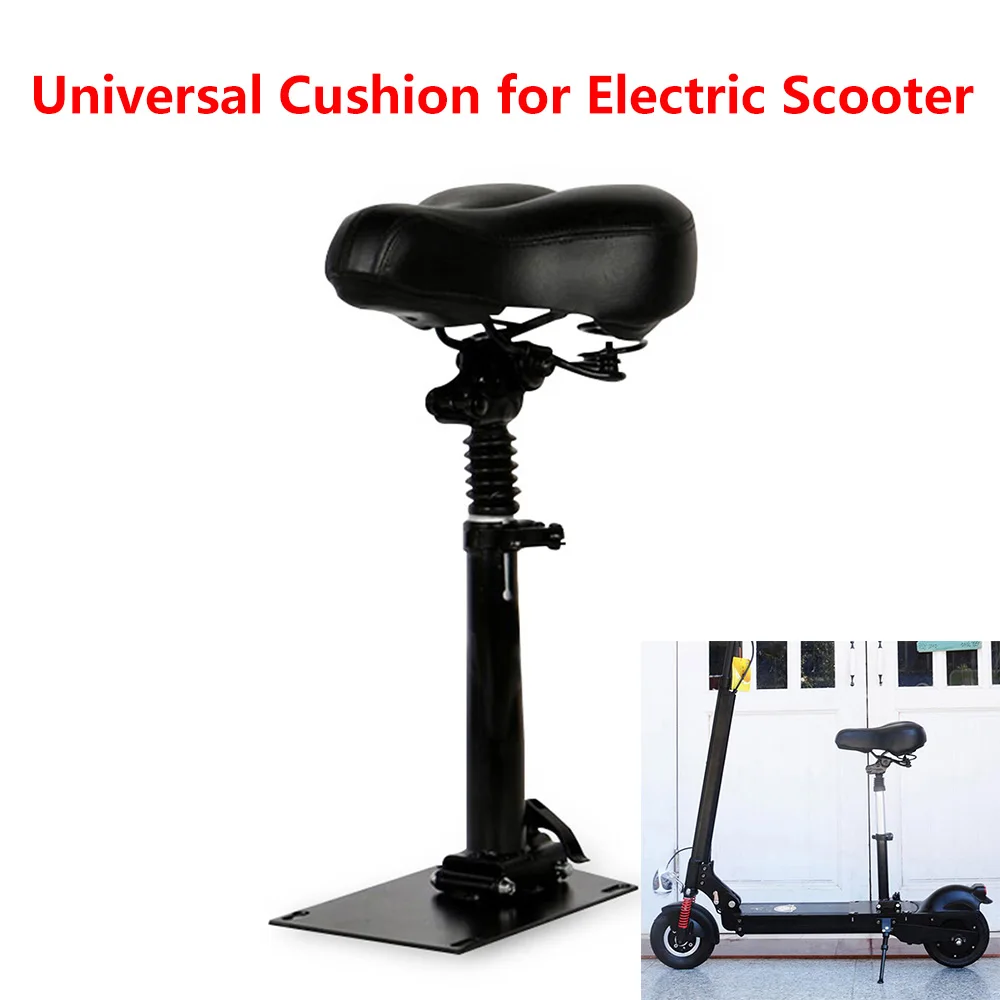 Universal Electric Scooter Cushion Seat Durable Detachable Adjustable