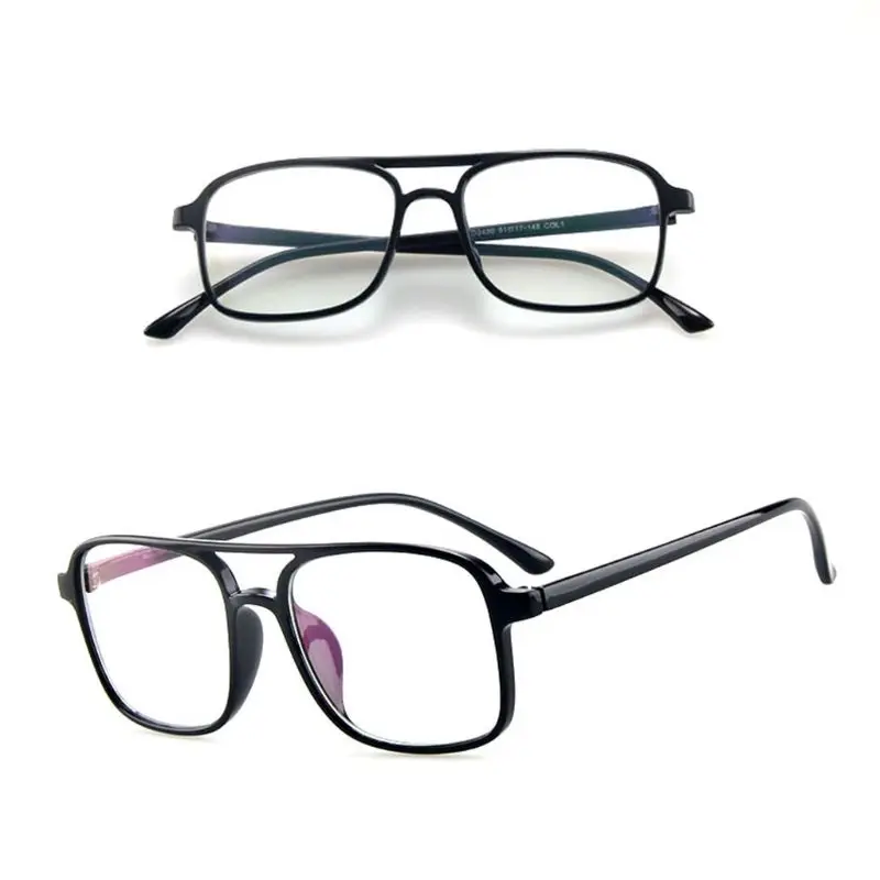 

New Optical Glasses Large Frame Fashion Classic Clear Transparent Lens Myopia Lens Women Men Ultralight Eyeglasses 449F