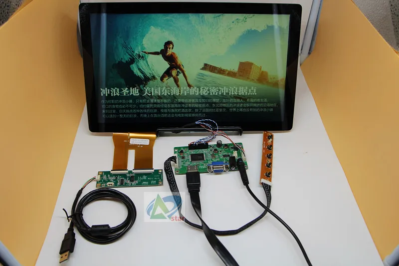 ЖК плата с драйвером HDMI + аудио управлением 13 3 &quotемкостная сенсорная сборка 1920x1080
