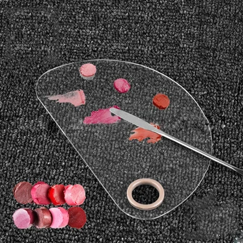 

1Pcs Eyeshadow Palette Empty Foundation Concealer Powder Pan Mixing Tool Make Up Color Palettes Cosmetic Makeup Spatula Pans