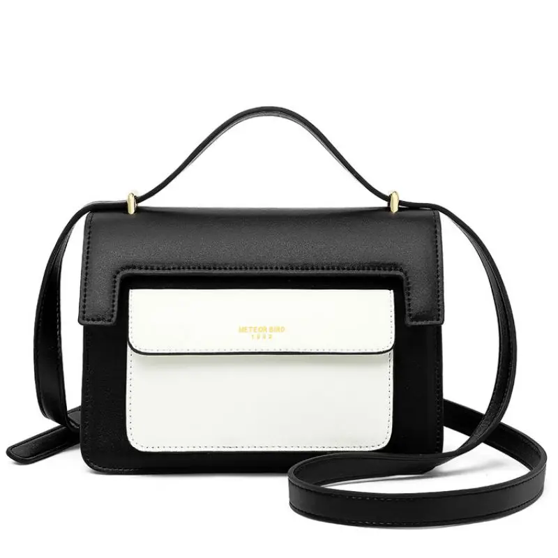 

LOEIL Niche designer fashion trend versatile hit color portable diagonal shoulder single-function small square bag