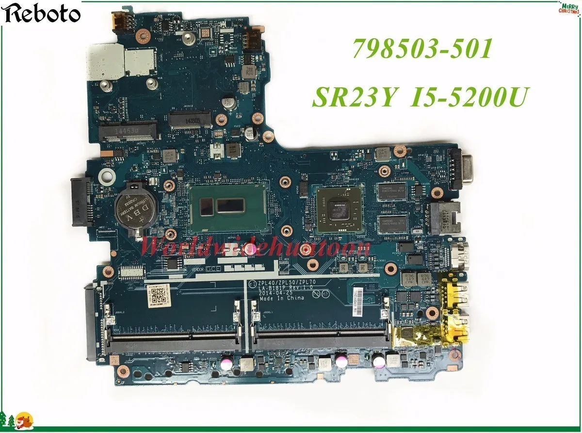 Высокое Качество MB 798503-501 для HP 450 G2 440 материнская плата ноутбука ZPL40/ZPL50/ZPL70 LA-B181P