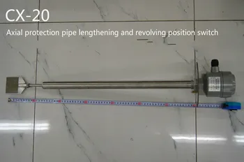 

he resistance level switch, the CX-20 axis protection tube extension gauge, the material level controller, and the sensor.