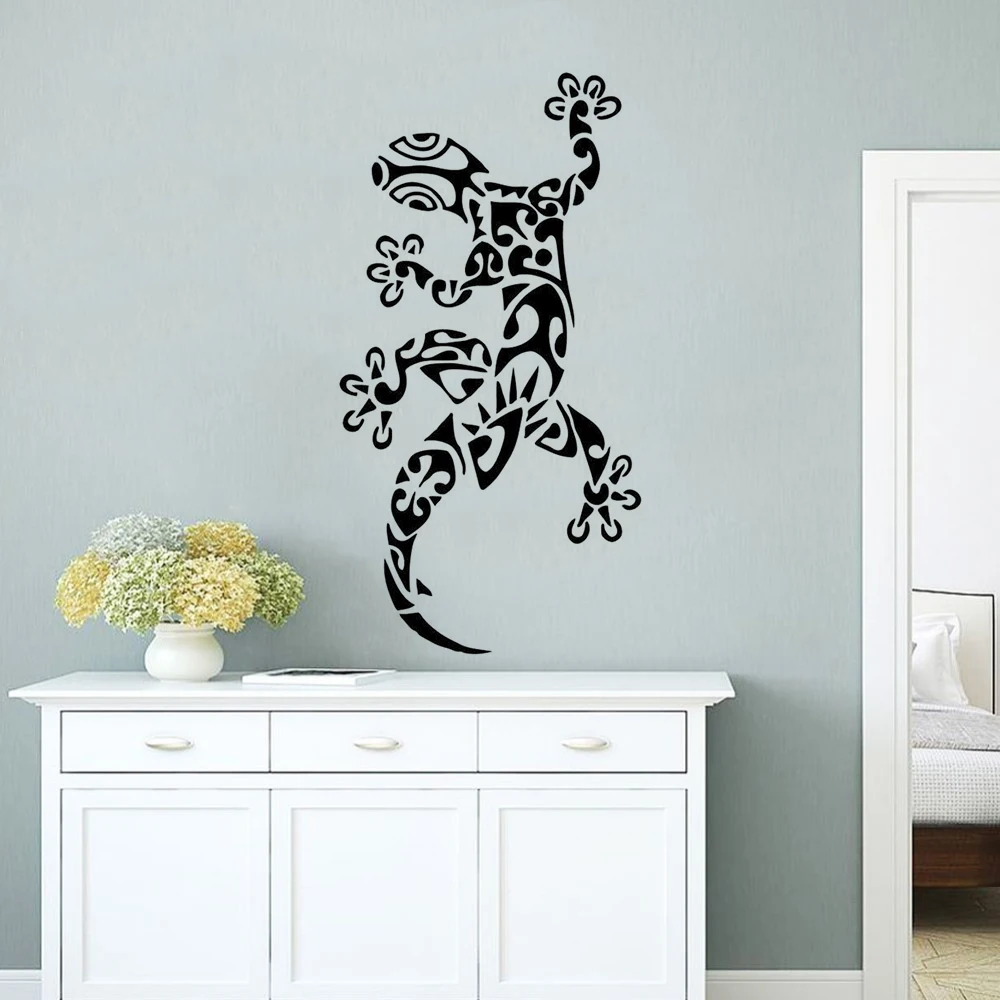 El Lagarto Pared Sticker Murales Gecko Decoracion De Pared Pared