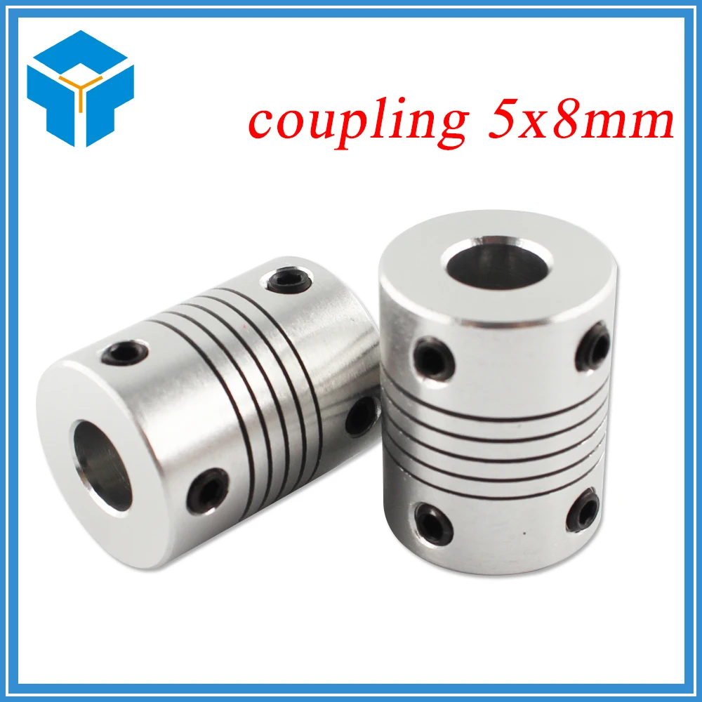 1PCS 3D Printer Parts Accessory Stepper Motor Aluminum Alloy Z Axis ... - 1PCS 3D Printer Parts Accessory Stepper Motor Aluminum Alloy Z Axis Flexible Coupling Coupler Shaft Couplings