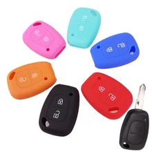 Силиконовый чехол для ключей с 2 кнопками, подходит для OPEL VAUXHALL VIVARO MOVANO RENAULT MASTER trafc KANGOO NISSAN PRIMASTAR, чехол для пульта дистанционного управления FOB