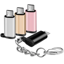 Micro USB Кабель-адаптер Micro USB штекер для type-C Женский конвертер USB OTG адаптер данных для samsung для Xiaomi для huawei