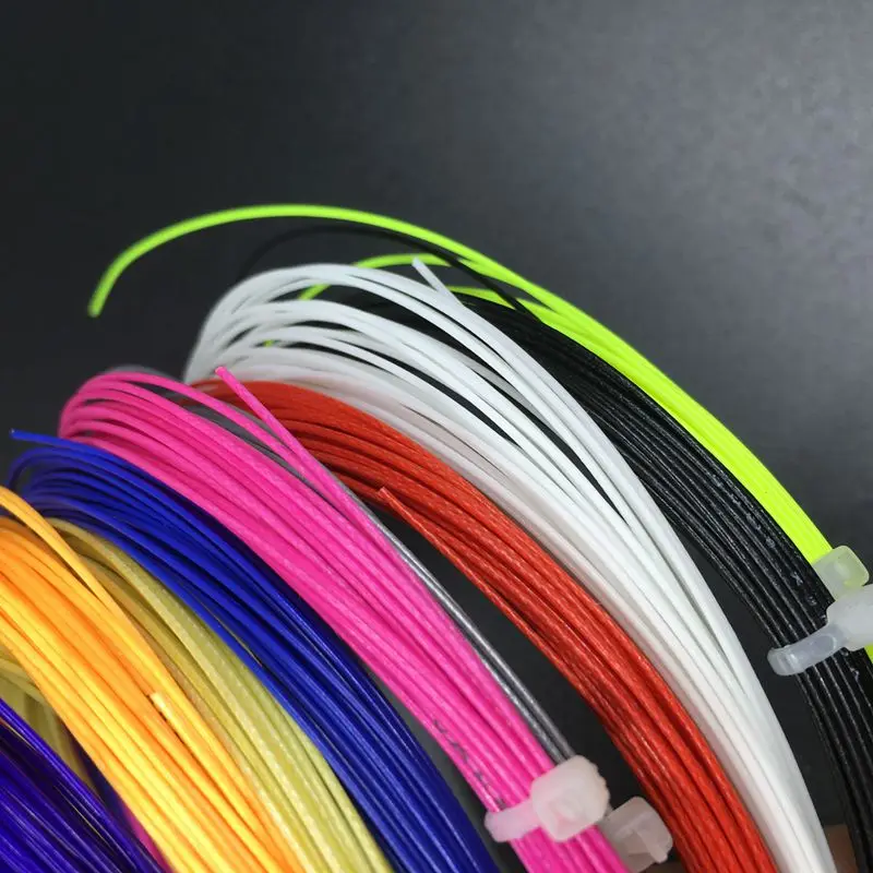 10 шт./партия струны для бадминтона 22 27 фунтов|string color|string lotstrings badminton |