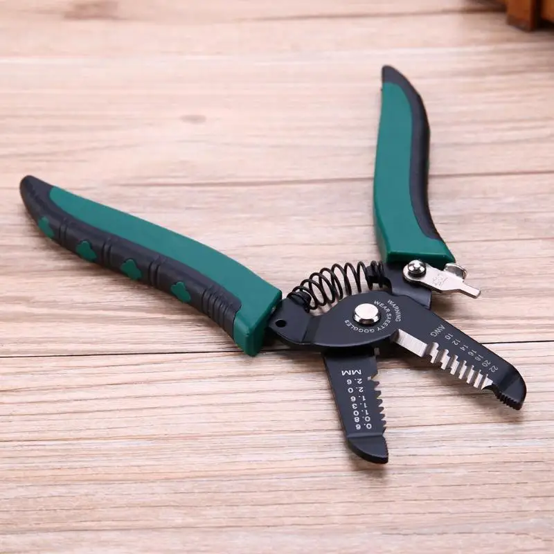 

Portable Steel Terminal Cutting Tools Multifunctional Equipment Wire Stripping Pliers Electrician Knife Wire Stripper Cutters