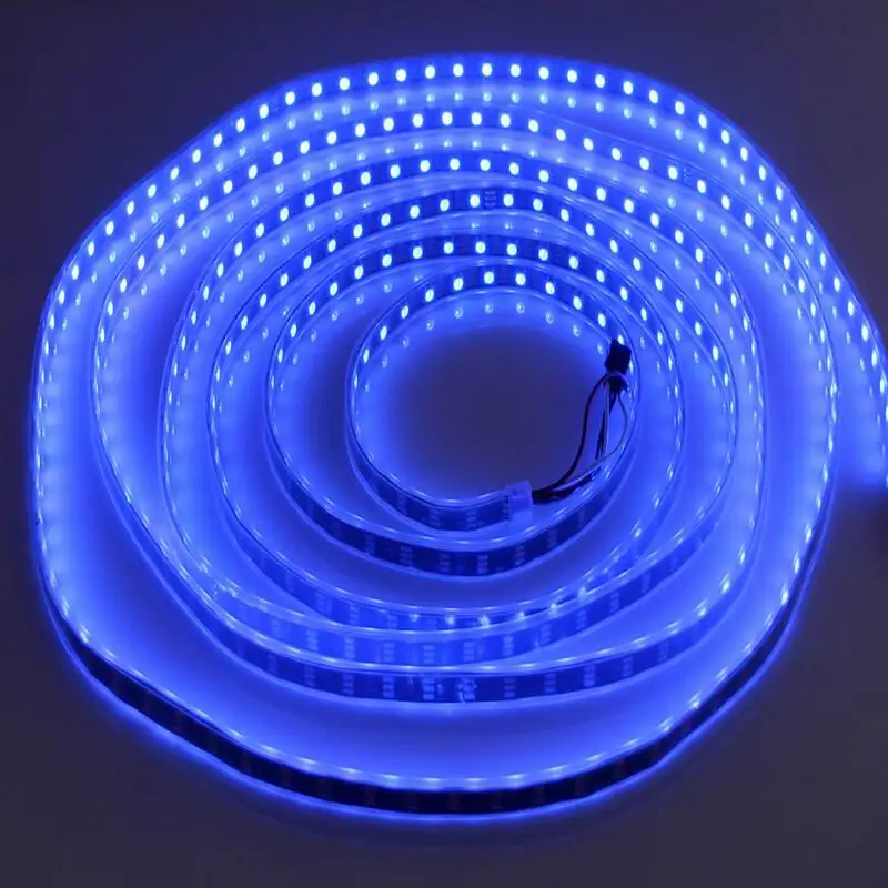 5 Meter 5050 RGB Built-in WS2812 IC LED Pixel Strip Light 3060144 ledm Programmable Individual Addressable DC5V Tape Lamp (9)