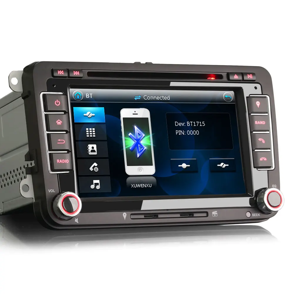 7 &quotавтомобильный DVD для Seat Altea XL 2007 2015 &amp Toledo 2004 Alhambra 2010 2016 с внешней поддержкой DAB +