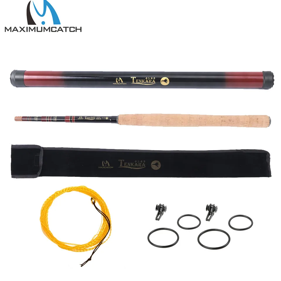Maximumcatch 10ft/11ft/12ft/13ft Tenkara Fly Fishing Rod Multi-Size Telescopic Fly Rod&Tenkara Line&Hook Keepers Outfit Maximumcatch 10ft/11ft/12ft/13ft Tenkara Fly Fishing Rod Multi-Size Telescopic Fly Rod&Tenkara Line&Hook Keepers Outfit
