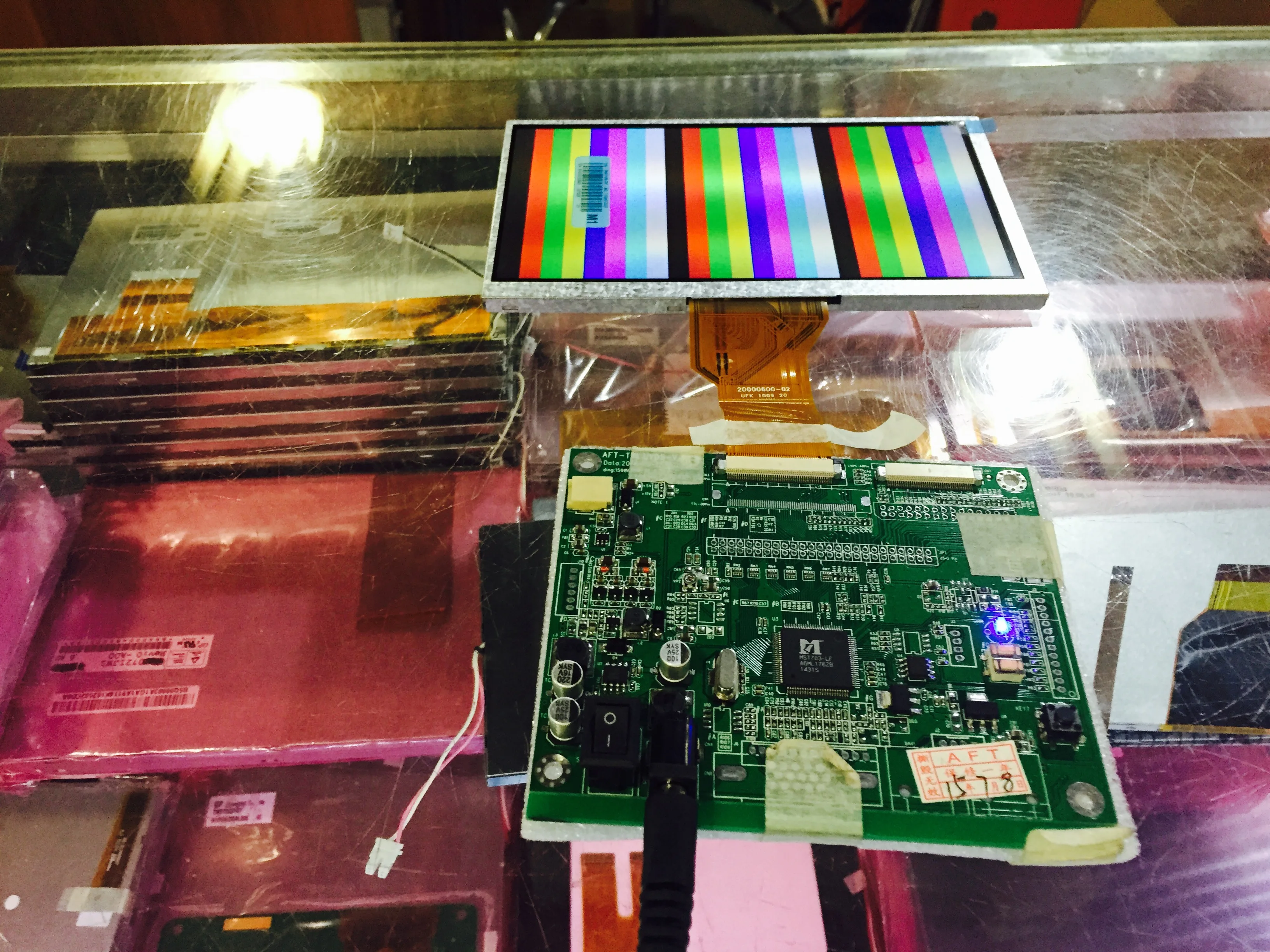 Новинка и оригинал высокое качество флэш-дисплей HS700V12A 7 дюймов ЖК-экран Korg PA600