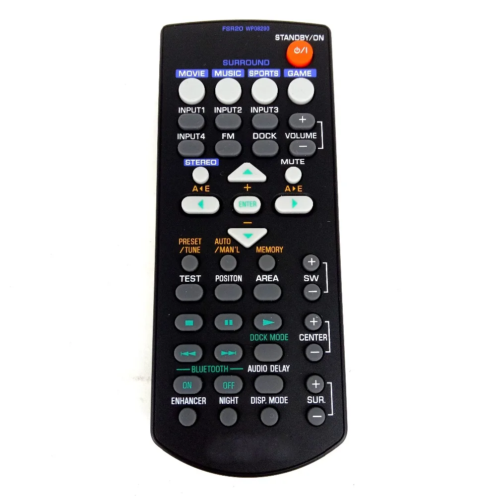 

New Original REMOTE CONTROL For YAMAHA FSR20 WP08290 YAS-71 YAS-81 YAS-71BL HOME THEATER Fernbedienung Free shipping