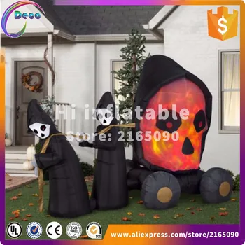 

4*3*2m New Inflatable Halloween decorate ghost / elf / pumpkin