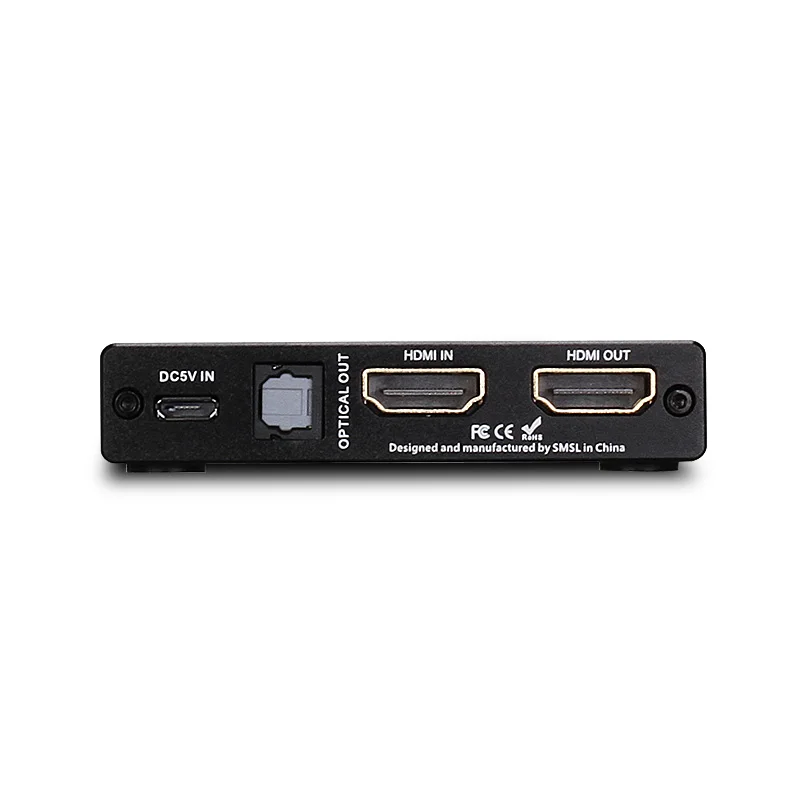 SMSL SH-1 HDMI Estrattore Audio HDMI A HDMI Ottico/3.5mm Stereo Analogico Audio Converter Separator