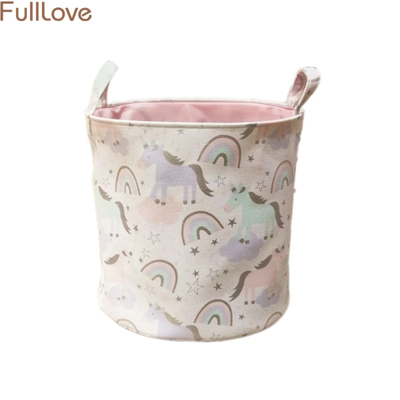 unicorn toy basket