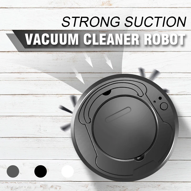 

3-in-1 Automatic Rechargeable Smart Clean Sweeping Robot Floor Dirt Dust Hair Sweeper Home Electric Vacuum Cleaner Hot