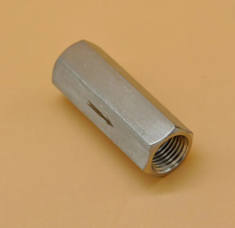 1/8" 3/8" 1/4" 1/2" BSPP Female Full Ports Air Check Valve One Way Non Return Nickel-Plated Brass | Обустройство дома