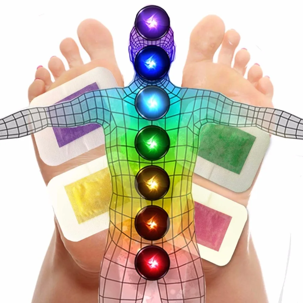 

Detox Foot Pads with Aromas for Better Health Cleansing Patches Easy to Apply 2-in-1 Pads